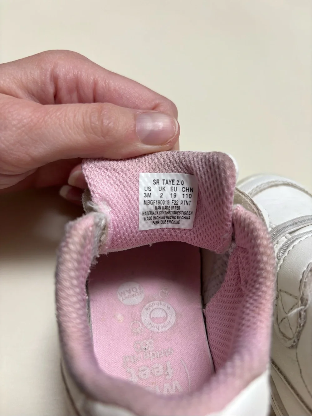 Stride Rite comfortable white